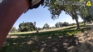 Knife Wielding Killer Of His Nine-Year-Old Son Shot 14 Times By California Cops