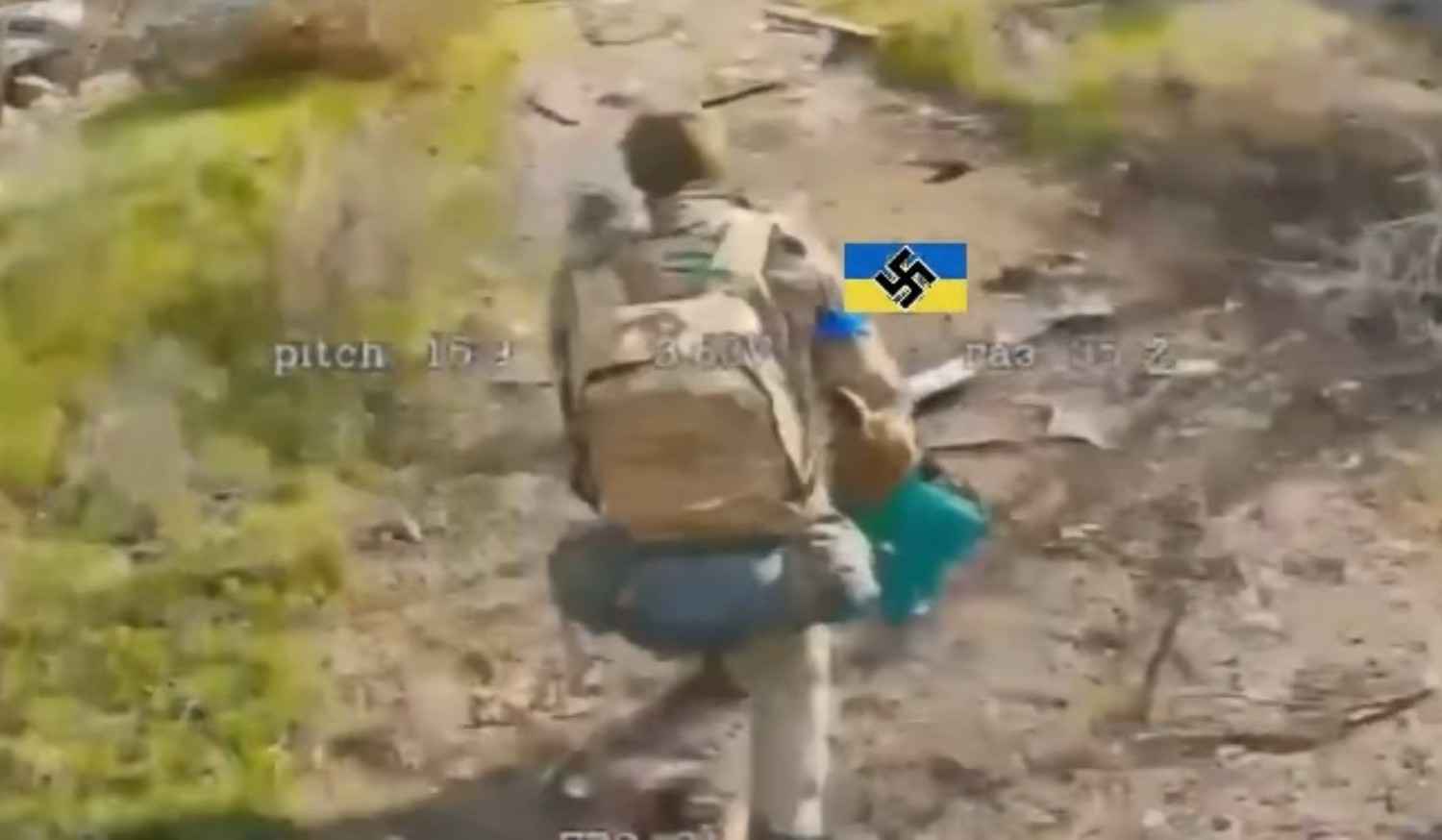 Denazifying a Ukrainian looter.
