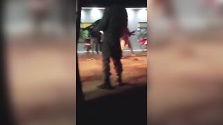 Notorious Criminal Resisting Arrest Gets Executed By Riot Police In Mozambique