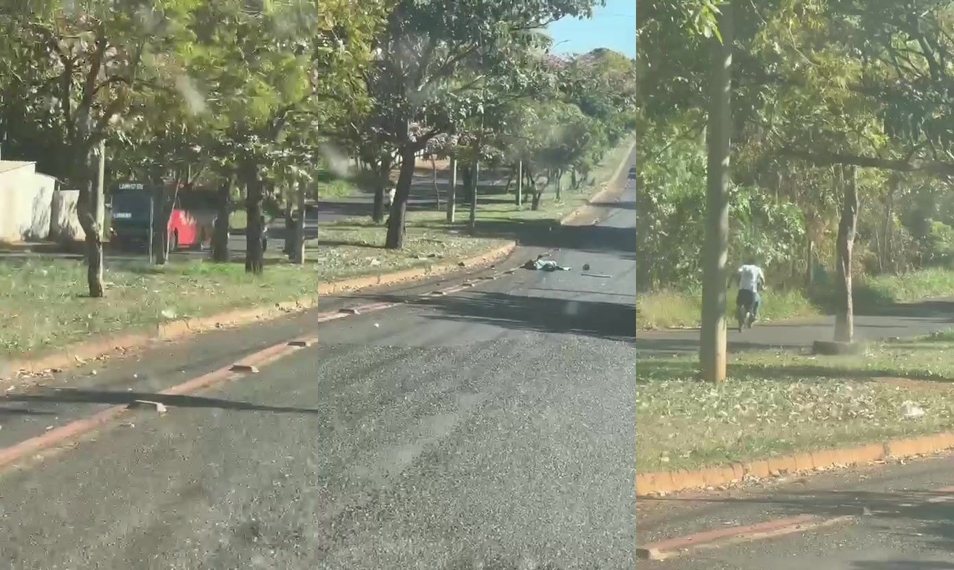 Stabbed  after argument murderer at large