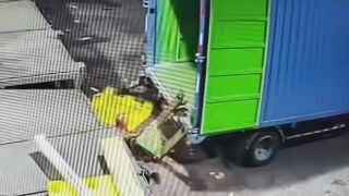Warehouse Worker Crushed By Reversing Box Truck