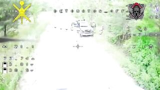 Car blows Ukrainians.