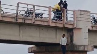 Mentally Tortured By Own Family Man Hung Himself From The Bridge In India