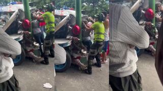 2 men hit by truck