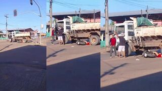 Motorist killed by truck