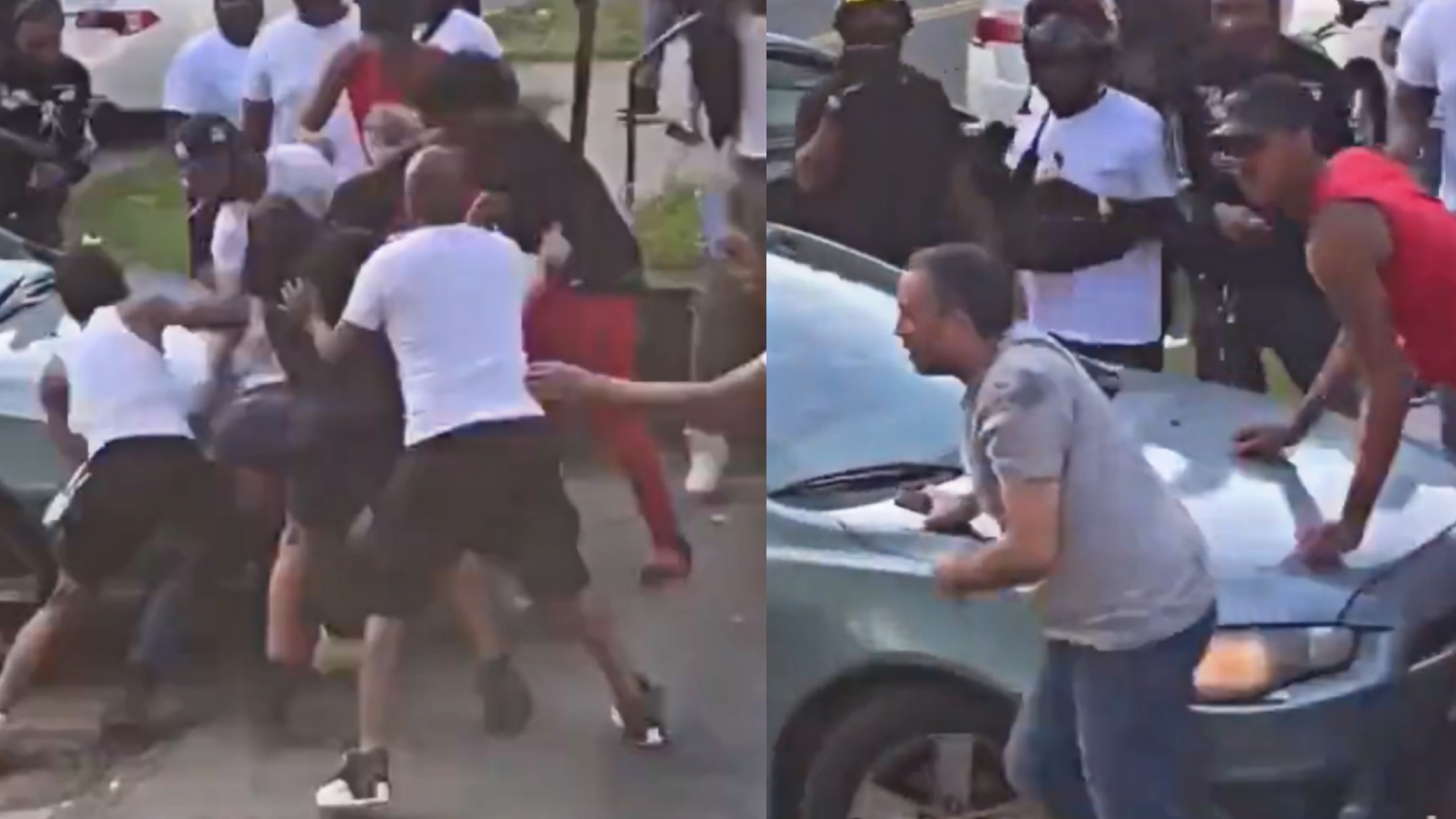 DoorDash Delivery Driver Gets Car Stolen And Jumped By The Whole Hood