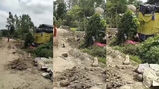 Mad man kills woman with machete to the throat