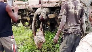 Man dies caught in tractor