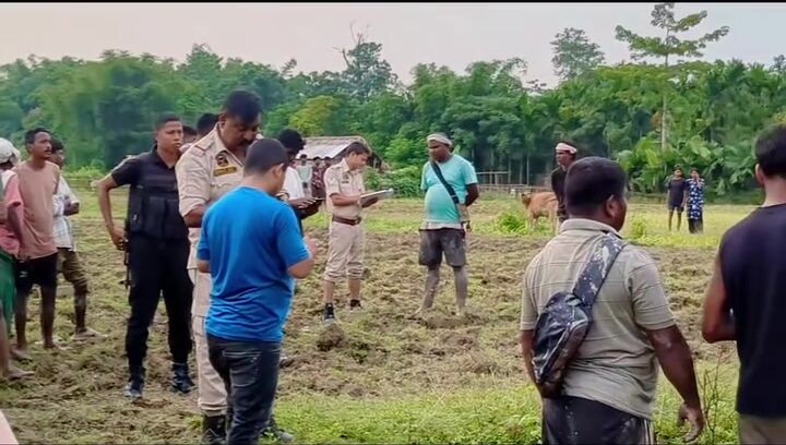 Man dies caught in tractor