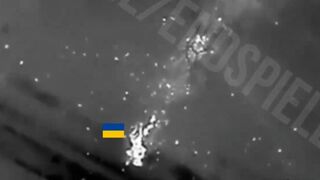 AMAZING!!! Ukrat activates turbo and dodges bomb.
