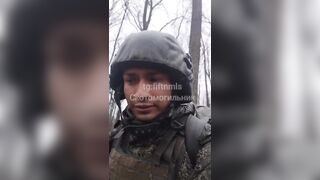 Colombian volunteer shows dead Ukrainians.