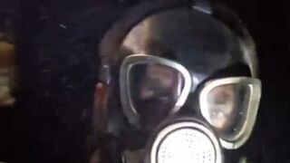 Dugout full of dead pedoruzzian invaders that requred gasmask to go in