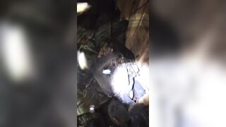 Dugout full of dead pedoruzzian invaders that requred gasmask to go in
