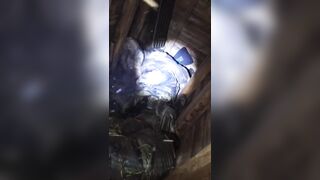 Dugout full of dead pedoruzzian invaders that requred gasmask to go in