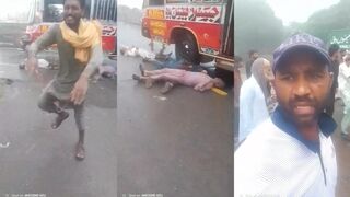 4 men electrocuted by exposed wire
