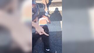 California Girl Gets Leg Ripped Off During Street Takeover