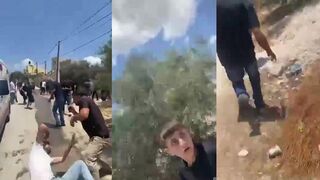 Palestinian Shot In The Head By IDF Soldier