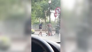 Local Man Gets Head Stomped By Migrant In Spain