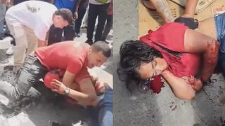 Man Caught After Stabbing EX-Girlfriend In Broad Daylight In Cali