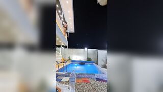 Man Injured After Jumping Into The Swimming Pool