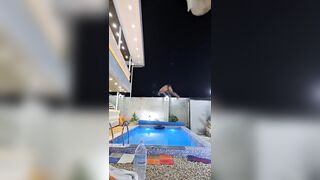 Man Injured After Jumping Into The Swimming Pool