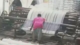 Factory Worker Got Pulled Into Machinery & Spinning