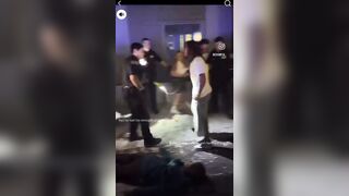 Man Gets Tased And Still Knocks Out Police Officer