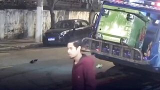 Drunk Chinese Businessman Kills A Garbageman In Brazil