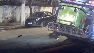 Drunk Chinese Businessman Kills A Garbageman In Brazil