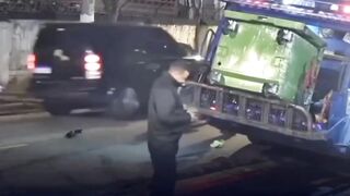 Drunk Chinese Businessman Kills A Garbageman In Brazil
