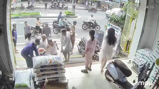 Barrel Explodes While Man Cuts It, Leaving Him Injured