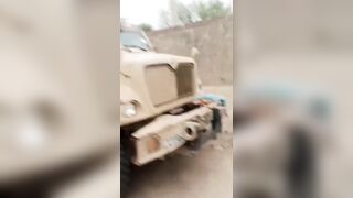 Baloch Woman Killed And Placed On Pakistani Army Truck As A Trophy