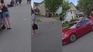 Stabbed in street fkght