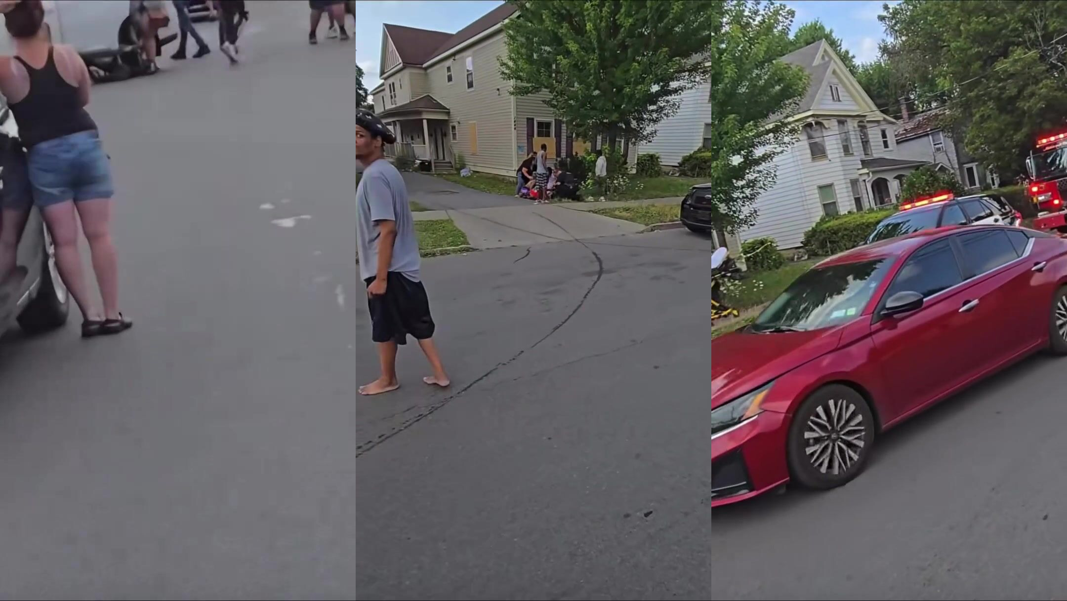 Stabbed in street fkght