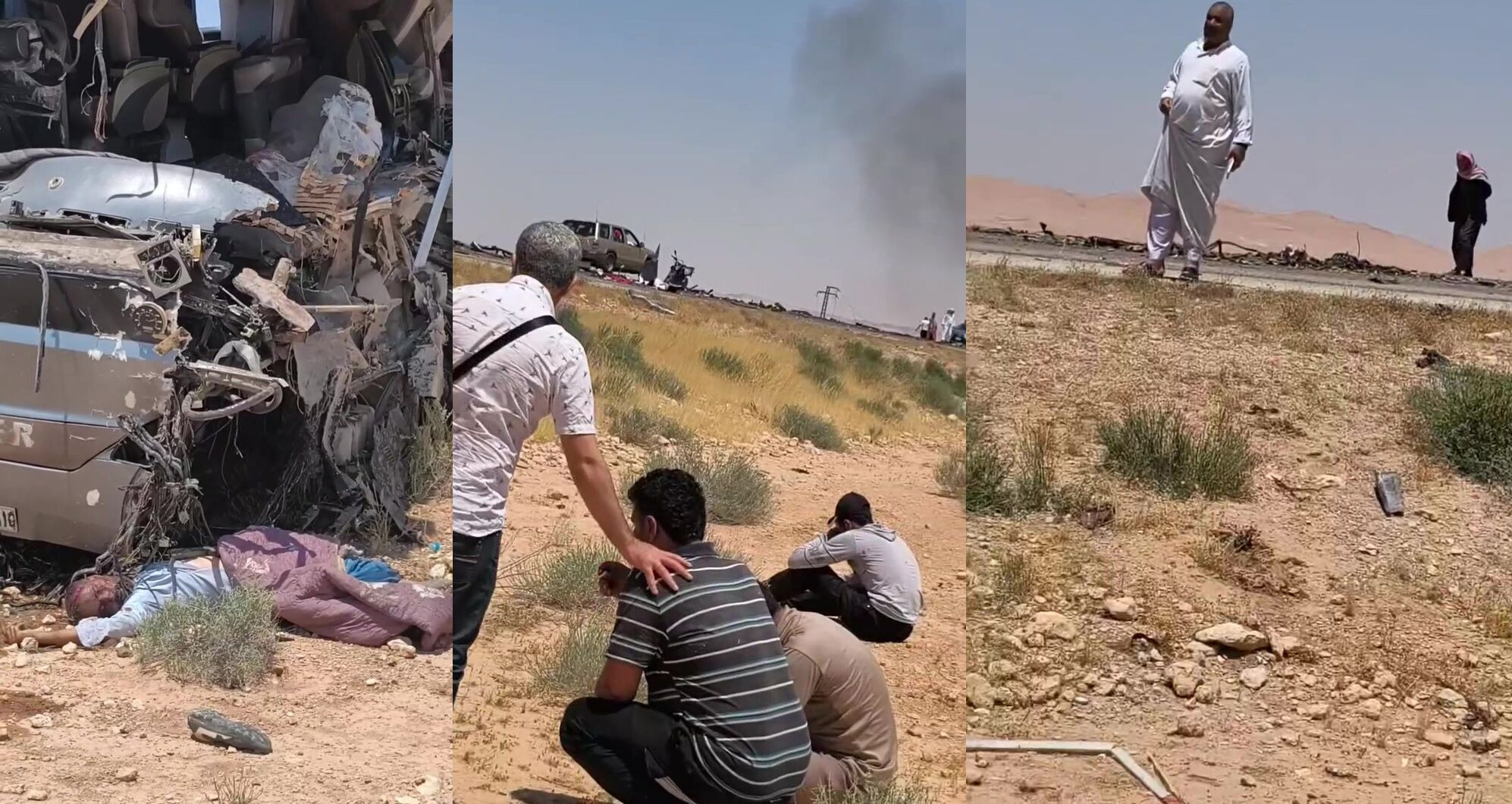 Bus accident Syria