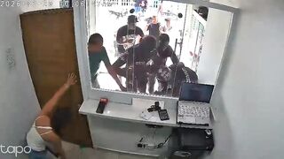 Currency Exchange Office Robbery Goes Wrong In Dominican Republic