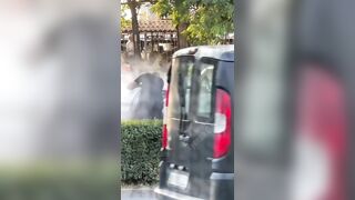 Ukrainian SBU official killed in car bombing.