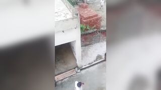 Two Men Get Clubbed With Sticks During Dispute Over A Ditch In India