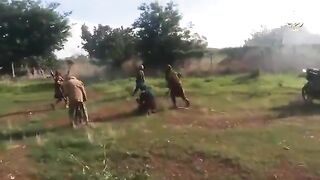 JNIM released footage of its attack on the Army barracks in Burkina Faso