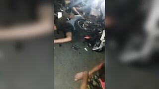 Several Killed After Collision Between Four Motorcycles In Guatemala