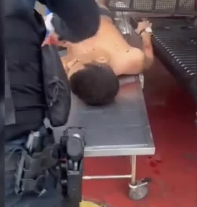 When the police deliver fresh meat…