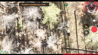 RU soldiers ambush ukrats in a trench with the help of drone unit