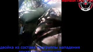 RU SOF unit assault ukrats combined with drones