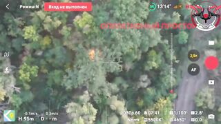 RU SOF unit assault ukrats combined with drones