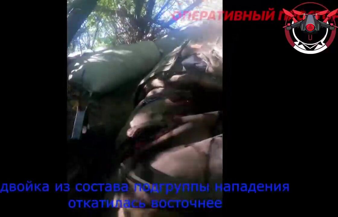 RU SOF unit assault ukrats combined with drones