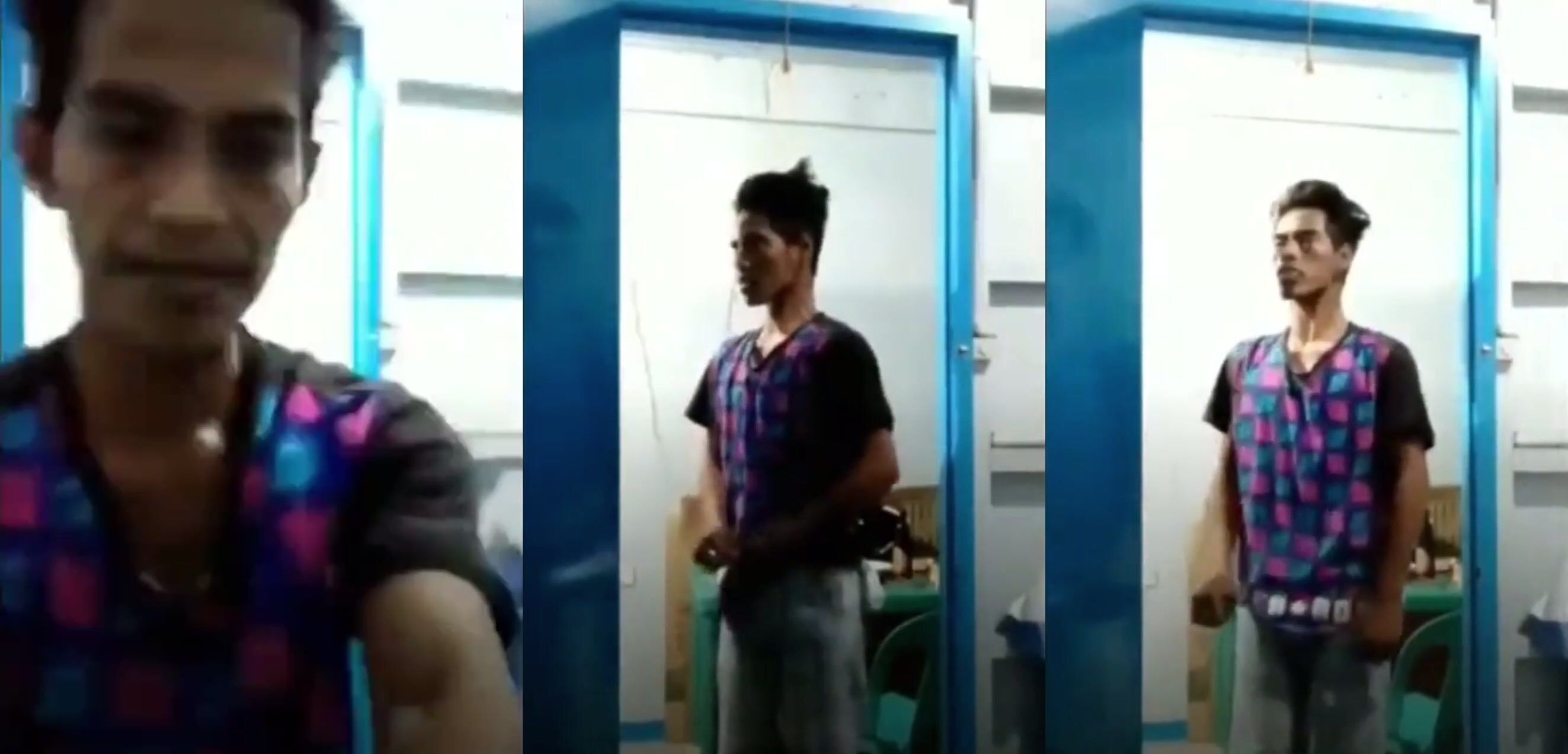 Man hangs himself in front of his child, who starts crying