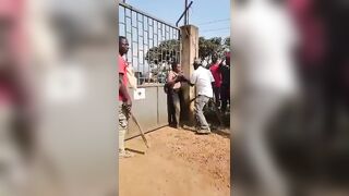 Woman Accused Of Theft Gets Clubbed With Sticks In Congo