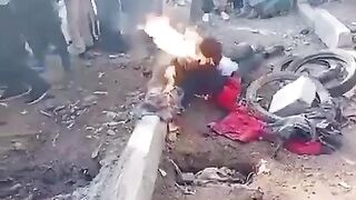 Phone Snatcher Burned Alive In Kenya
