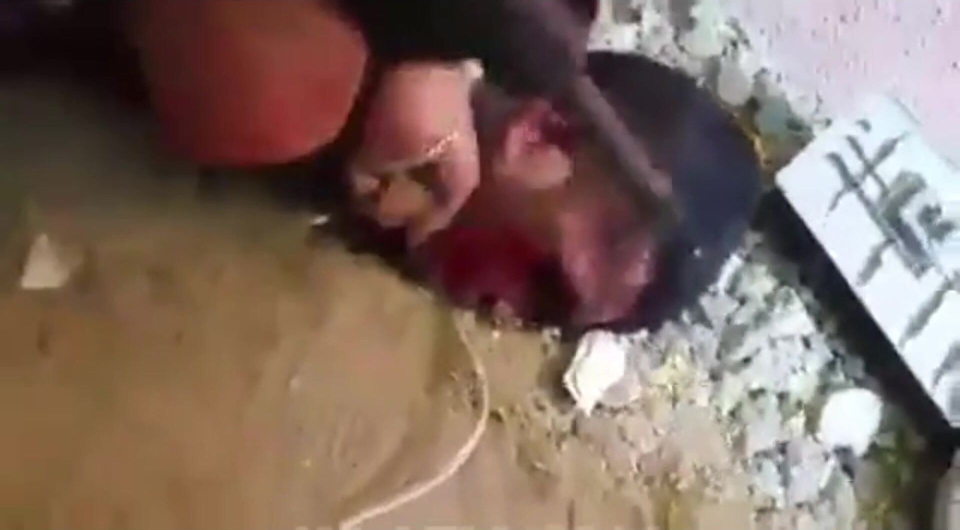 Strangling a rival.Compilation