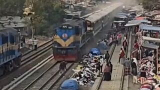 Man Walking On Tracks Gets Instantly Killed By train In Bangladesh